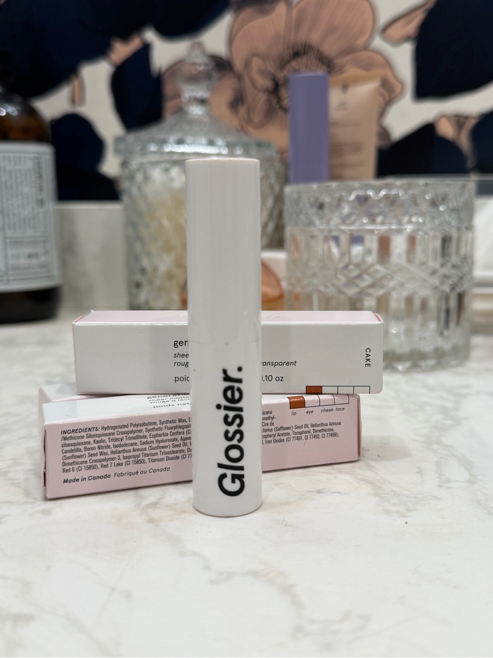 Glossier Generation G Sheer matte lipstick in CAKE